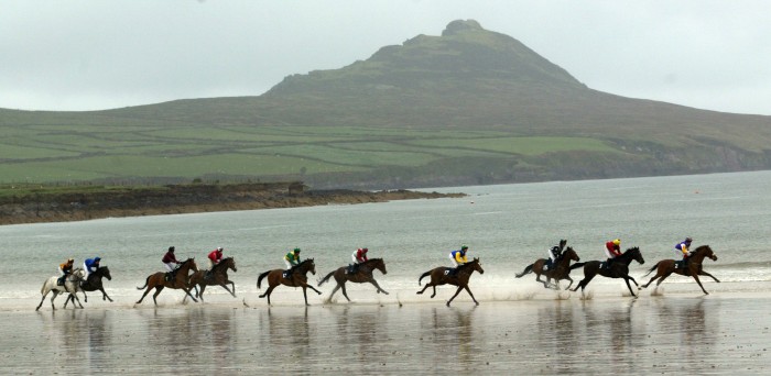 A Race Against the Tide- Dingle, Ireland
